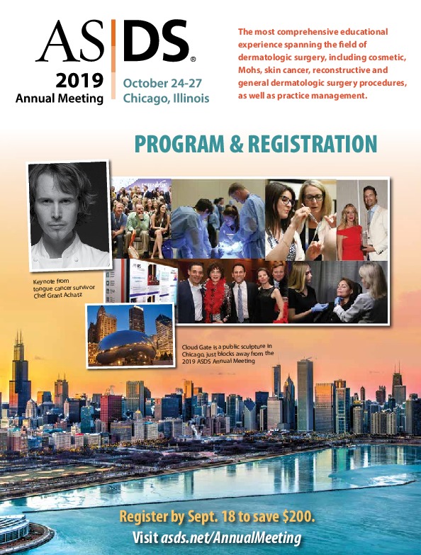 2019 ASDS Annual Meeting