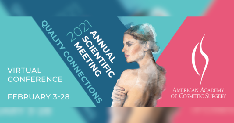 American Academy of Cosmetic Surgery (ASCS)-Virtual Conference 2021
