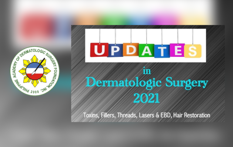 PADSFI Mini E-Congress, Updates in Dermatologic Surgery 2021