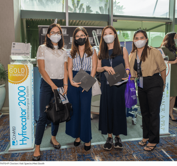 PAPSHPI Doctors Visit SpectruMed Booth